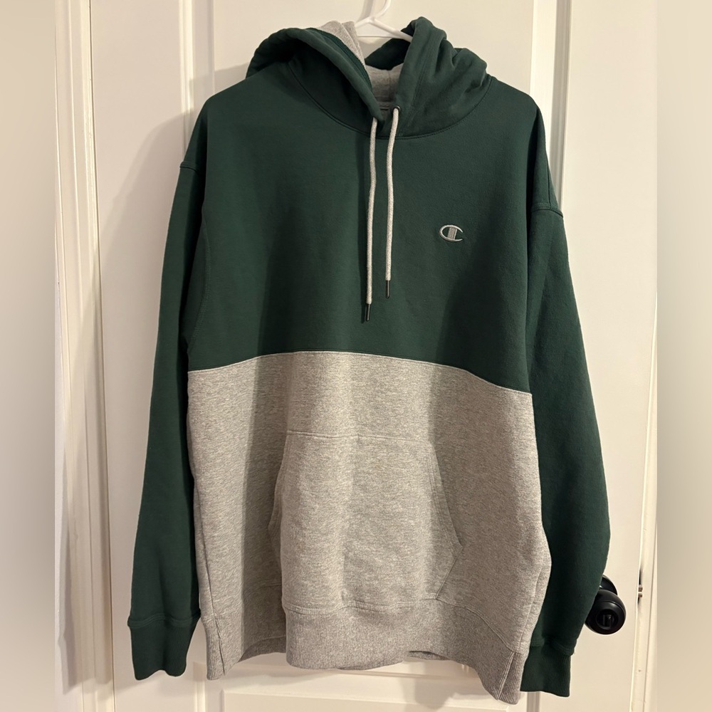 Two Tone Color Block Champion Hoodie